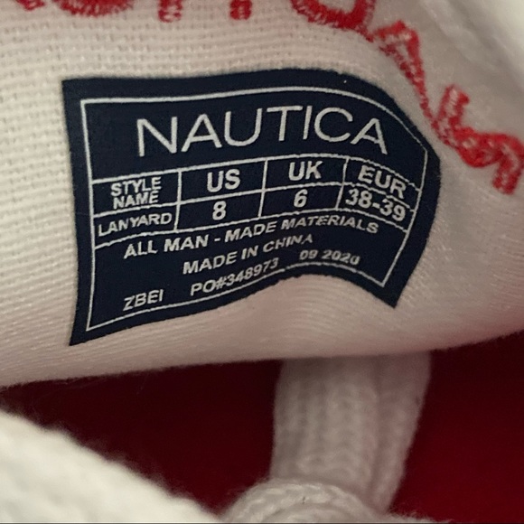 Nautica Women’s Size 8 Lanyard Fashion Sneakers - Picture 9 of 9
